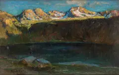 Carlo Cressini, Mountain landscape