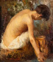 Angelo Brando, Young boy