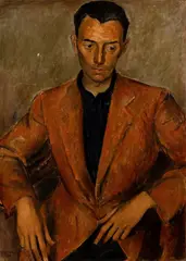 Male portrait by Ugo Capocchini, 1935, offered Apr 2026