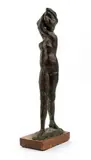 Augusto Murer, Female nude, Engraved signature and edition on the base: Murer