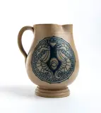 Galileo Chini, Jug with decoration of seahorses