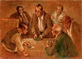 Mariano Magnini, Card players