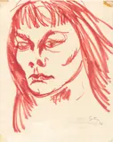 Female portrait by Renato Guttuso, 1957, offered Apr 2026