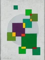 Luigi Veronesi, Composizione X1, 1984