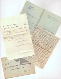 Carlo Siviero, Corrispondenza di tre lettere, Due lettere del pittore Carlo Siviero