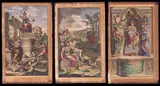 Francois Halma, Lotto di tre frontespizi, 1704, bulino and etching