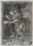 Hieronymus Rossi, Papa Innocenzo XI, 1724, etching