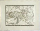 Adrien-Hubert Brué, [Mondo - Asia Minore] Carte generale de l'Asie-Mineure, de l'Armenie, de la Syrie, de la Mesopotamie, du Caucase, 1822, etching and bulino
