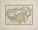 Adrien-Hubert Brué, [Mondo - Asia - China - Giappone] Carte générale de l'empire Chinois et du Japon, 1821, etching and bulino