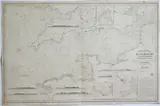 Jean Baptiste Robiquet, [Carte nautiche - Europa - La Manica] Carte générale de la Manche et de ses atterrages, 1854, lithograph