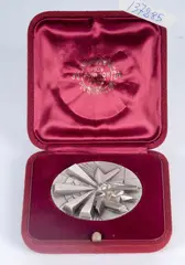 800/1000 silver medal by Umberto Mastroianni, 1979, Made by the artist for the City of Rome for the Albert Einstein centenary, offered Mar 2026