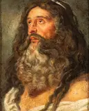 Study for a bearded head by Peter Paul Rubens, The painting constitutes a high-quality partial replica of the celebrated Study of Two Male Heads by Peter Paul, offered Mar 2026