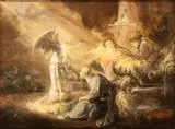 Benjamin Gerritsz Cuyp, The liberation of Saint Peter, Oil on panel