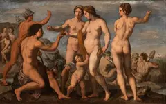 Raphael, The Judgment of Paris, The painting is based