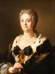 Francesco Solimena, Portrait of Maria Cecilia von Tannhausen, Countess of Harrach (?), The portrait may depict Maria Cecilia von Thannhausen (14 March