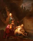 Charles de La Fosse, Susanna and the Elders, The painting is a high-quality replica of the canvas attributed to Charles de La Fosse