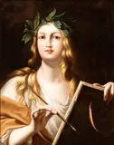Giovanni Domenico Campiglia, Allegory of Painting, The painting is a faithful replica of the work by Giovanni Domenico Campiglia