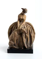 Guido Cacciapuoti, Lady with greyhound