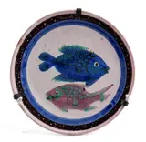 Richard Dölker, Small plate with fishes decoration