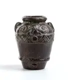 Galileo Chini, Vase with relief decorations