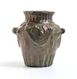 Galileo Chini, Vase with relief decorations