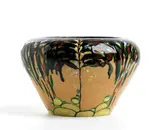 Ferruccio Palazzi, Cachepot with floral decoration