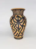 Edoardo Solomostry, Etruscan 02, 2025, Painted and incised vase. If awarded