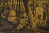 Riposo nel bosco by Corrado Cagli, 1959, offered Dec 2025