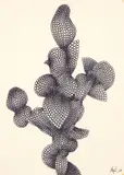 Corrado Cagli, Gremlin, 1968, Ink on paper