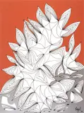 Corrado Cagli, Cosme, 1968, Silkscreen on paper