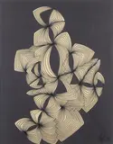 Corrado Cagli, Variazione ogivale, 1969, Ink on paper