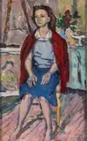 Enrico Paulucci, Interior scene with figure