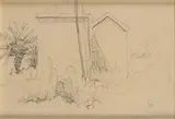 Mario Mafai, Landscape with houses