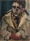 Marcos Grigorian, Male portrait, 1950