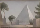 Francesco Trombadori, Piramide Cestia