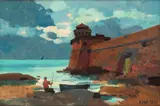 Renato Natali, The Castle of Livorno, 1965