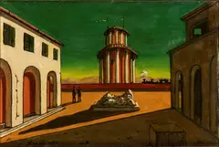 Giorgio de Chirico, Piazza d'Italia, 1960