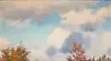 Elica Balla, Study for clouds and trees