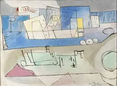 Untitled by Ugo Attardi, 1949, offered Dec 2025