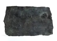 Gaetano Pompa, Untitled, Engraved signature upper left. Unique specimen
