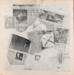 Features from Currents by Robert Rauschenberg, 1970, Edition, offered Dec 2025