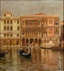 Giuseppe De Sanctis, Ca' d'oro in Venice