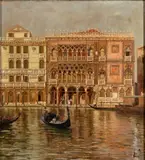 Giuseppe De Sanctis, Ca' d'oro in Venice