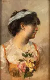 Edoardo Tofano, Profile of a young lady