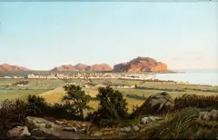 Palermo and Monte Pellegrino by Francesco Lojacono, 1865, offered Dec 2025