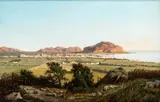 Francesco Lojacono, Palermo and Monte Pellegrino, 1865