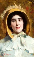 Leonardo Bazzaro, Female portrait