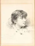 Vincenzo Caprile, Portrait of a young lady