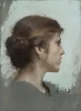 Francesco Paolo Michetti, Portrait of Christinella