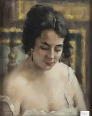 Vittorio Gussoni, Portrait of a woman, 1923